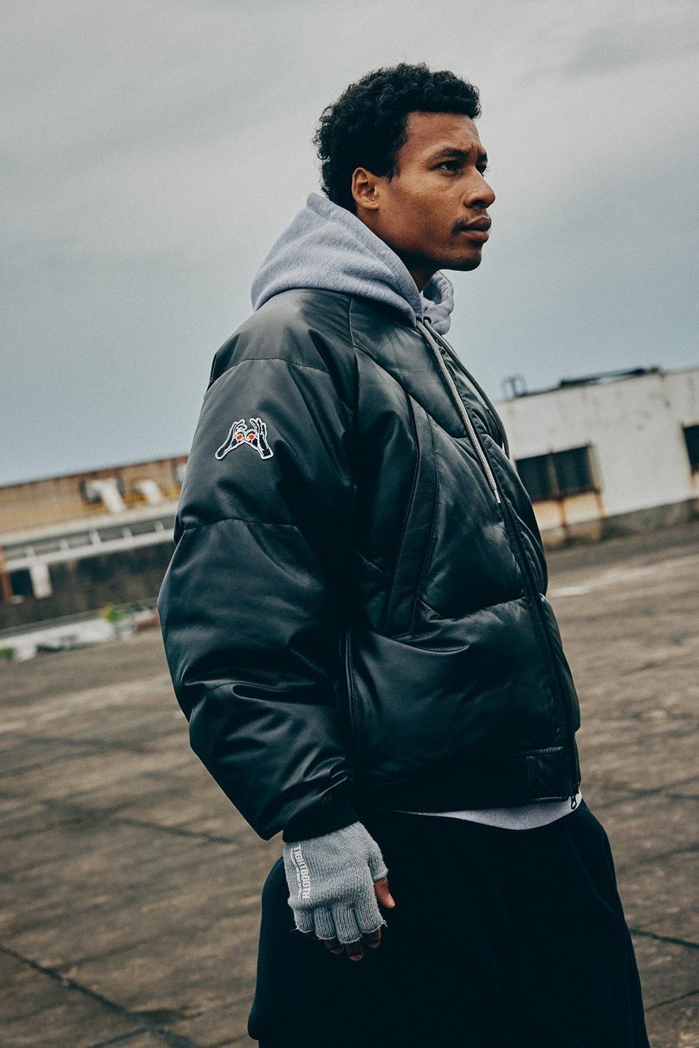 LEATHER MA-1 DOWN JKT - TIGHTBOOTH® タイトブース オフィシャル