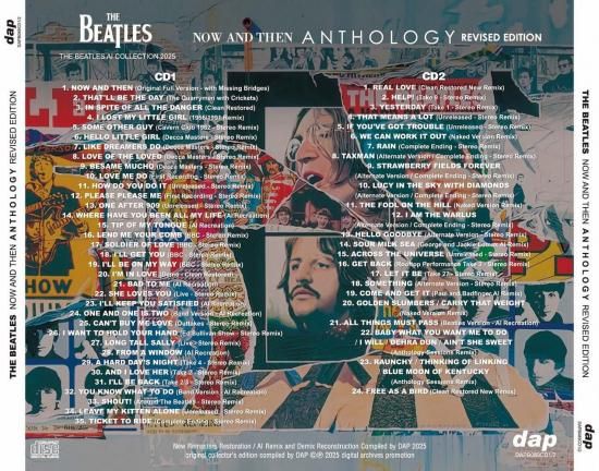 THE BEATLES / NOW AND THEN ANTHOLOGY REVISED EDITION =THE BEATLES