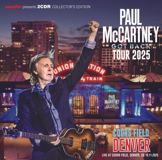 ポール・マッカートニーGOT BACK 2025ツアープログラム PAUL McCARTNEY