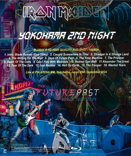 IRON MAIDEN 「YOKOHAMA 2ND NIGHT」 1BD-R