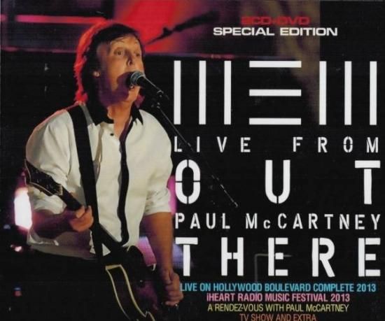 PAUL McCARTNEY / NEW LIVE FROM OUT THERE