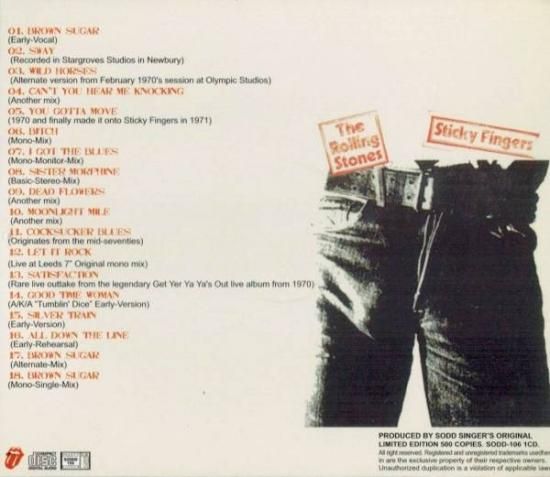 ROLLING STONES / STICKY FINGERS -ALTERNATE-