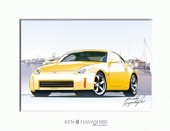 ニッサン フェアレディZ (33) イラスト