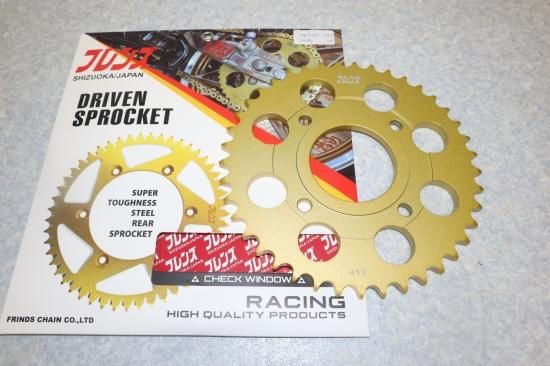 ホーク用 ゴールドスプロケット 530-41T 250用 CB250T CB400T CB250N