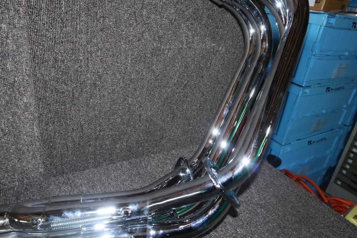 NEW ゼファー400 ルーザー管 6分割 Z400FX Z400GP すり鉢サイレンサー