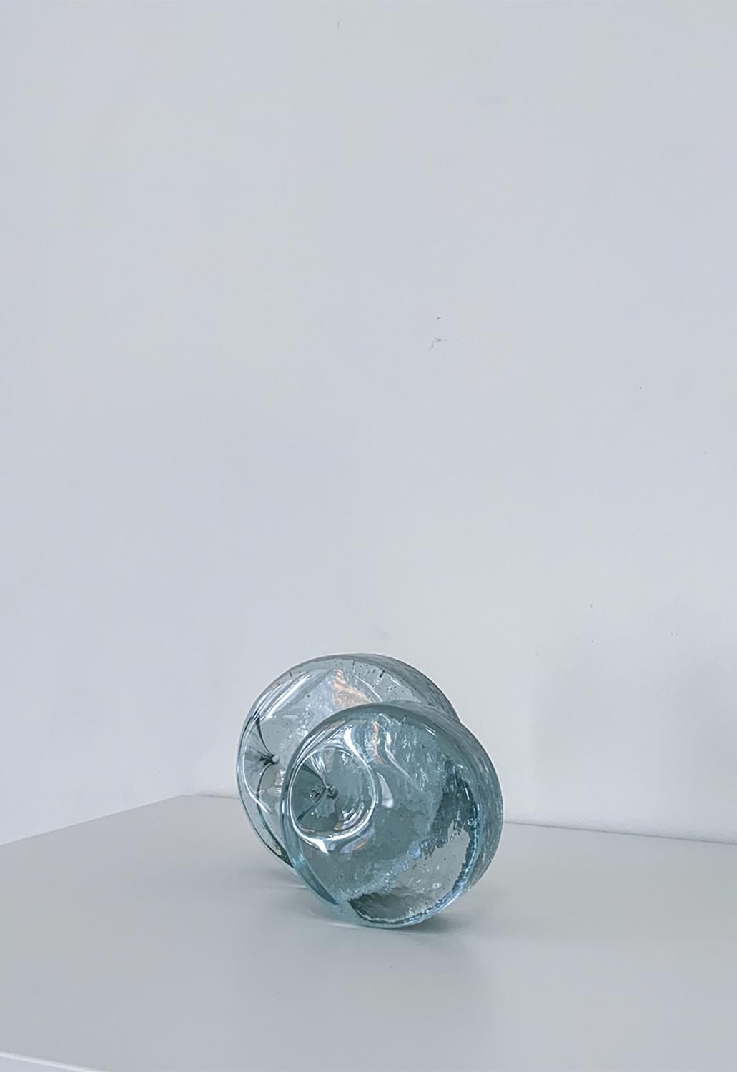 INCENSE STAND 90φ -blue gray - water-sup