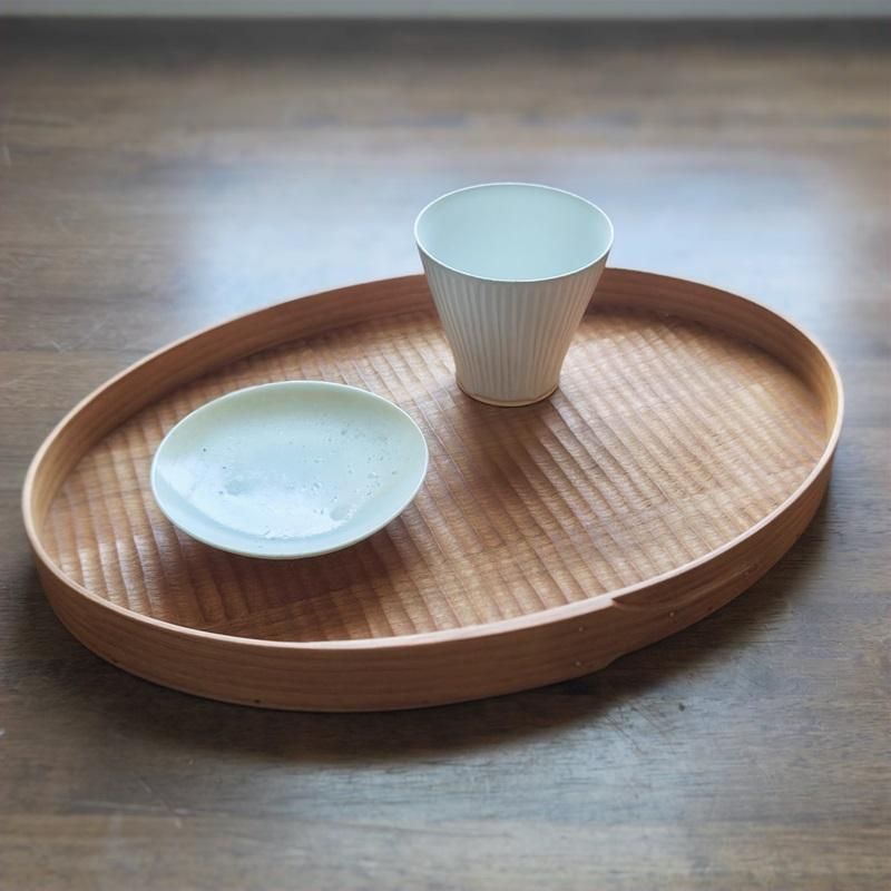 オーバルトレイ・チェリー | 小林克久 - 生活雑貨・器・アロマ・ハーブ