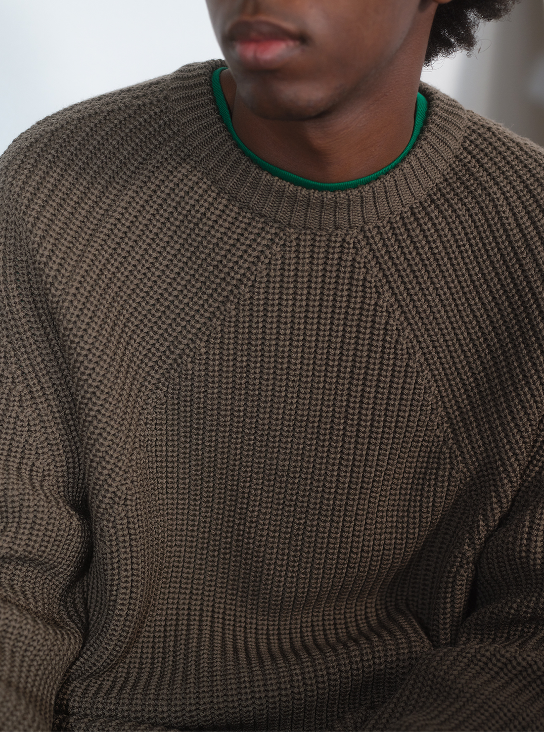 Men SIGNATURE CREW NECK - BATONER｜ONLINE STORE