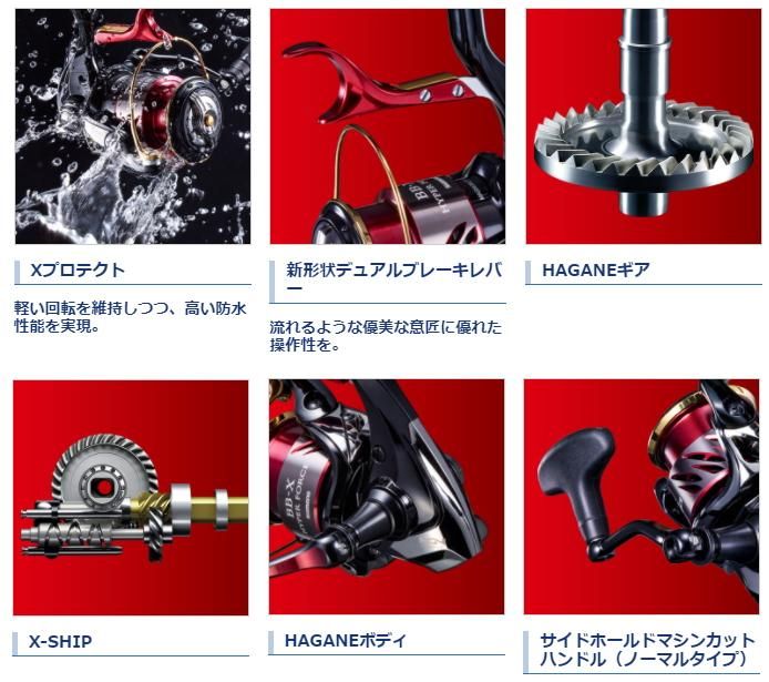 シマノ 20 BB-X ハイパーフォース C2000D XXG / レバーブレーキ付