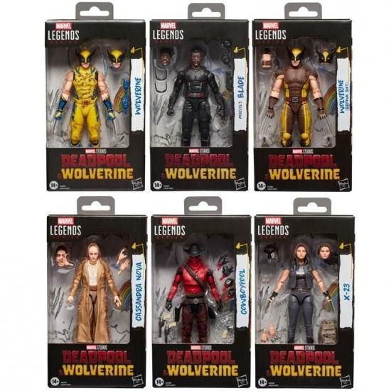 マーベル・レジェンズ デッドプール & ウルヴァリン 6種セット 【予約