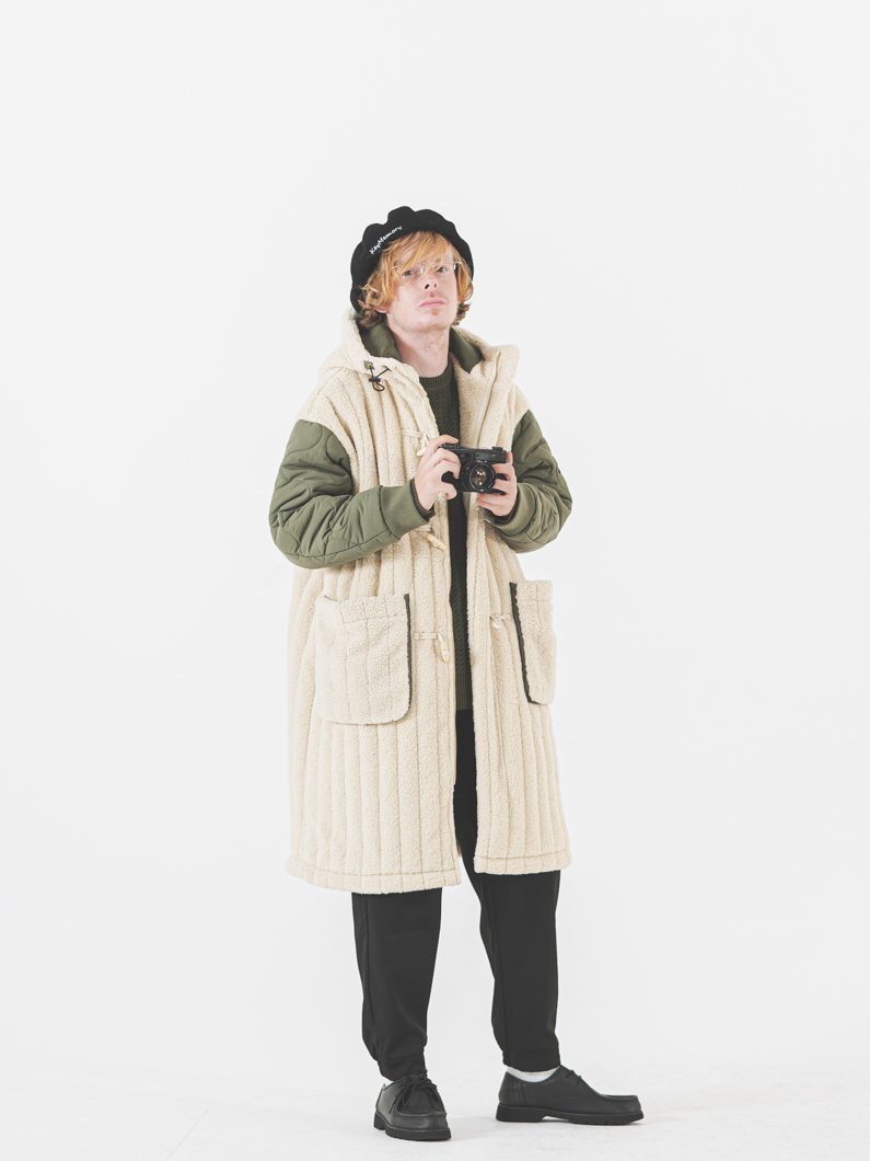 ボアダッフルコート | おしゃれな冬コート - KEY MEMORY鎌倉