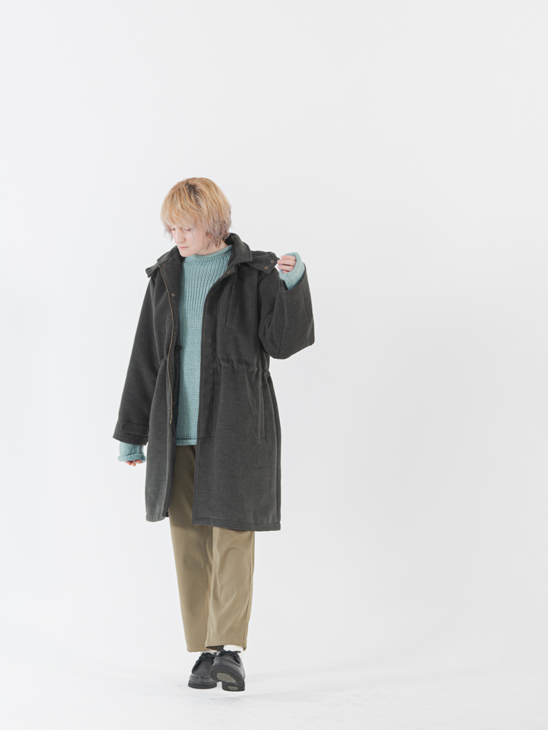 M-65メルトンモッズコート|ブラック - KEY MEMORY鎌倉ファッションブランド