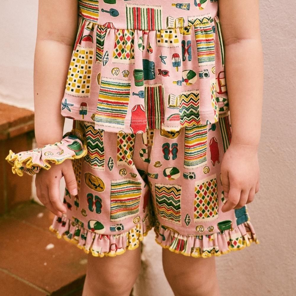 LAST！Misha&Puff(ミーシャアンドパフ）／Ruffle Short - Parfait