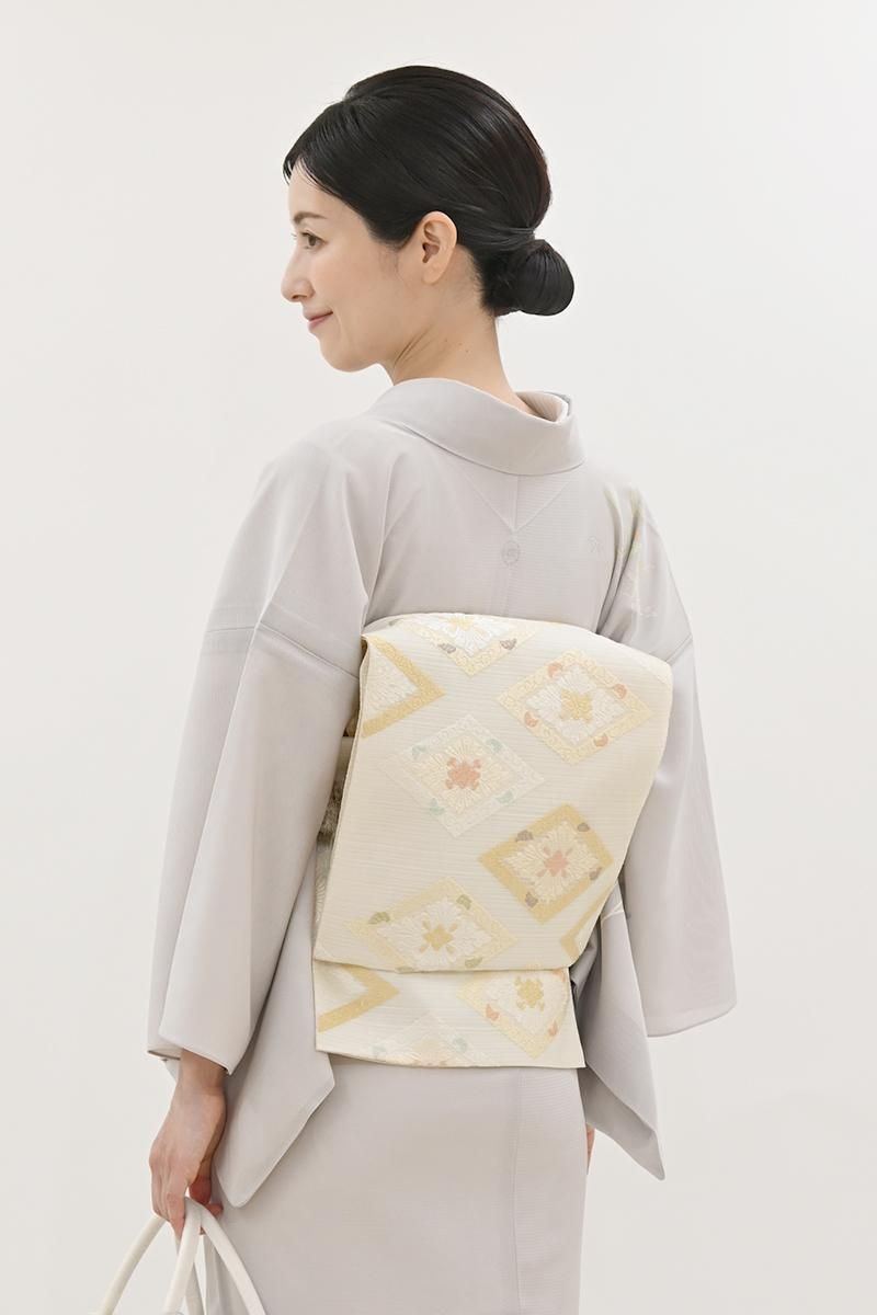 ぱ*ぴ様 正絹西陣織伝統工芸士フォーマル鳳凰雪輪文様 正絹伝統工芸