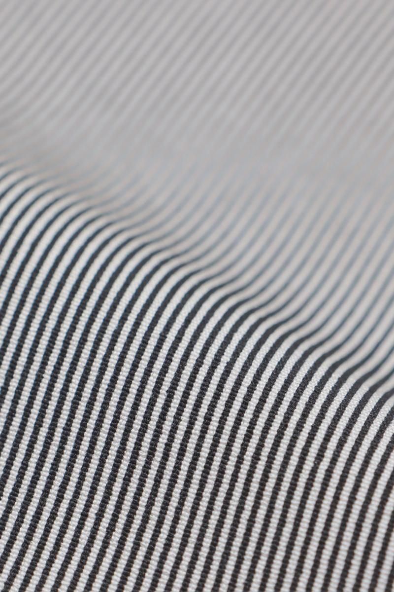 銀座【C-2999】江戸小紋 黒色系 万筋（反端付）（N）:身丈161/裄68.5