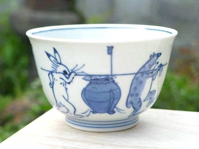 染付 色絵 鳥用 食器 小杯 三点 鳥餌入れ 古美術 染付 色絵 鳥用 食器