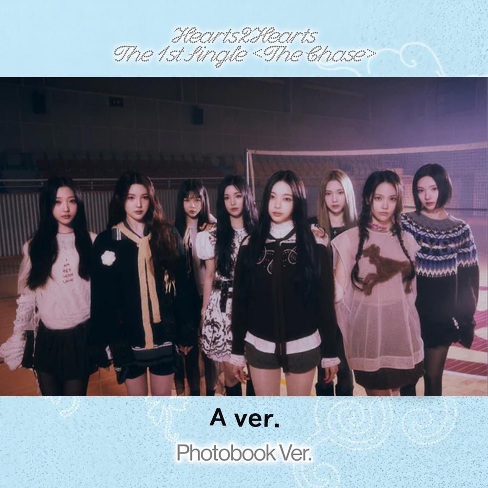 Hearts2Hearts - The Chase / 1st Single Album (Photo Book Ver.) 2種