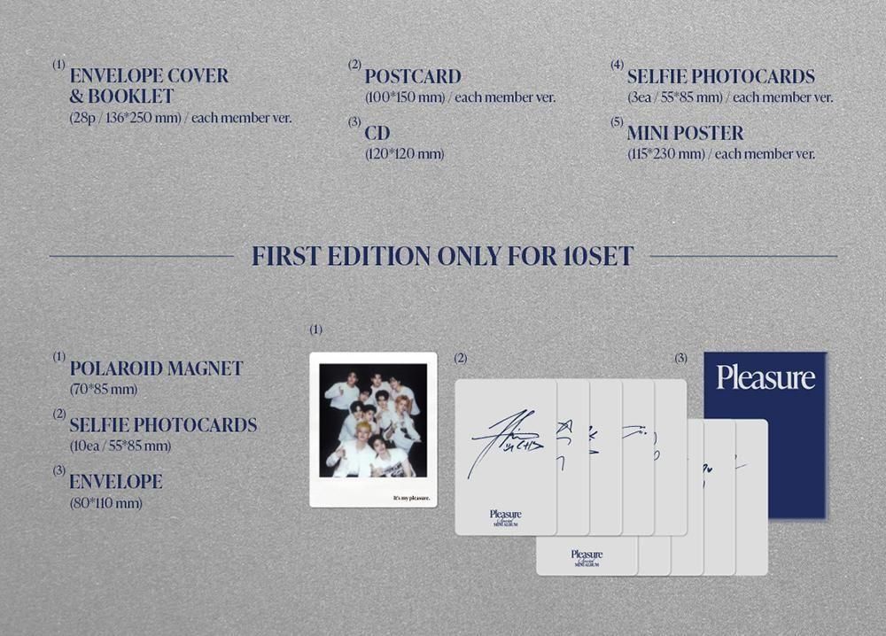 TREASURE - PLEASURE / SPECIAL MINI ALBUM [BLUE VER.]