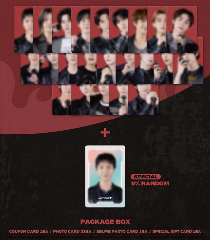 NCT zone spカード クリスマス ロンジュン QR未使用 NCT ZONE COUPON