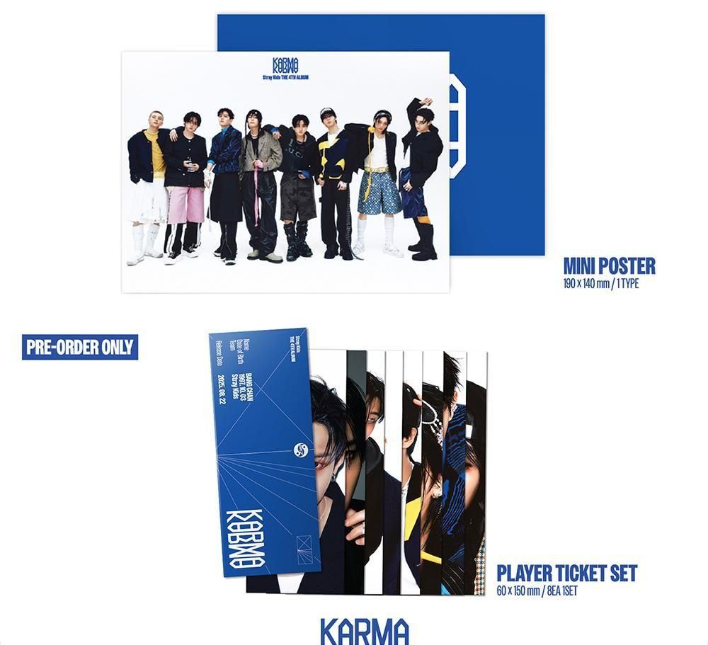 Stray Kids - KARMA / 4th Full Album (CEREMONY VER., HOORAY VER