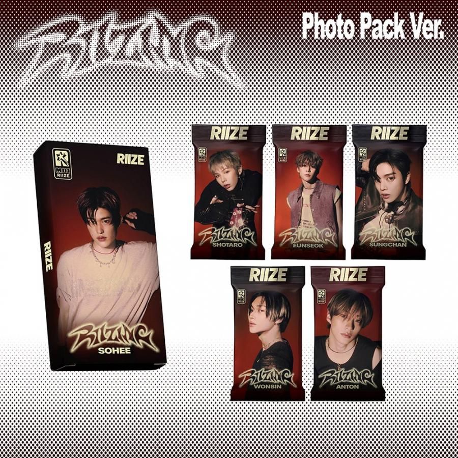 RIIZE - RIIZING / 1ST MINI ALBUM ( Photo Pack Ver. ) (QR ALBUM)