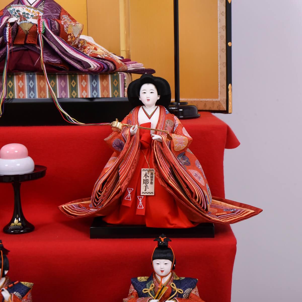 豪華絢爛 【徳川作】雛人形七段飾り おひな祭り 女の子の節句 桃の節句