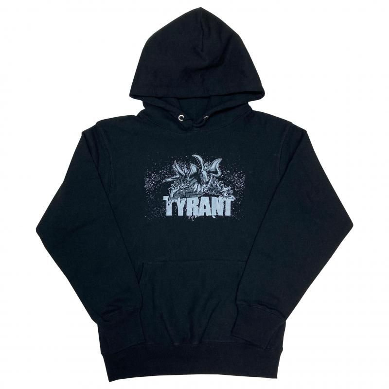 100着限定生産]タイラント プルオーバーパーカ（海王星ブラック