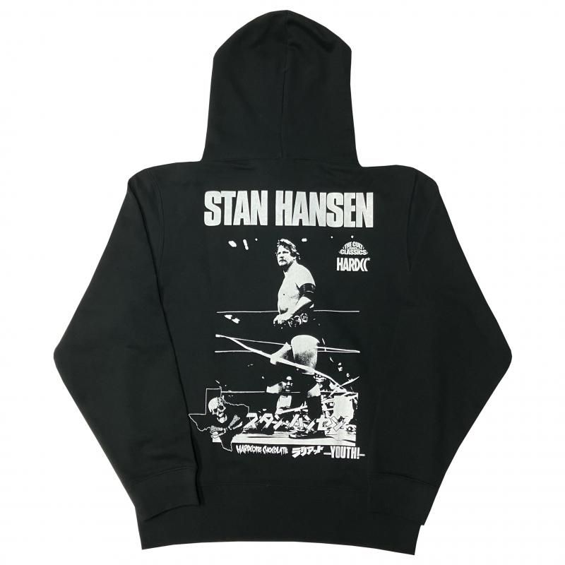 スタン・ハンセン/プルオーバーパーカ（バッドボーイ・ブラック