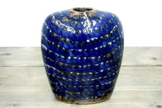 メキシコ トナラ焼き 太陽 月 絵付け フラワーベース 花瓶 通販ページ