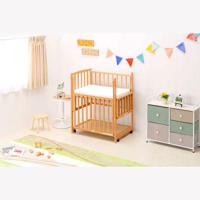 コンパクトベッド ツーオープン ヤマサキ(ミニサイズベビーベッド)の