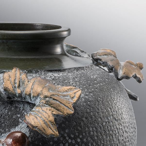 銅製花瓶 ぶどう - 三宝堂オンラインショップ