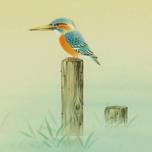 掛軸「楓に川蝉」 ー 三宝堂オンラインショップ