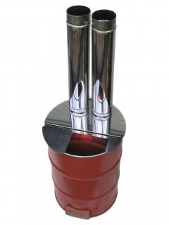 ☆ナターリア ドラム缶 一斗缶 焼却炉セット ドラム缶用蓋付き