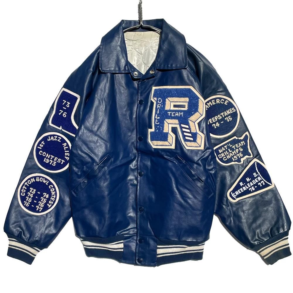 レア!ヴィンテージ!ゴールデンレトリバー スタジャン アワード レザー