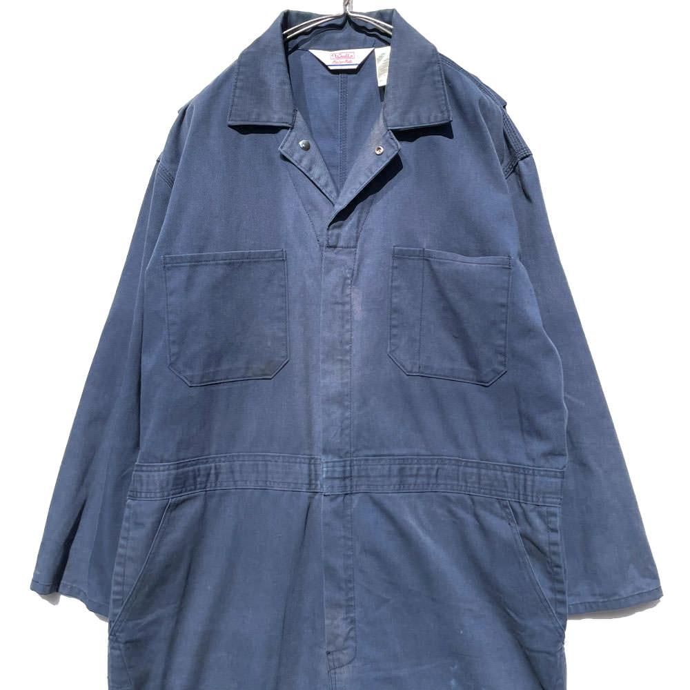 Walls】ヴィンテージ コットン・ポリエステルツイル オールインワン