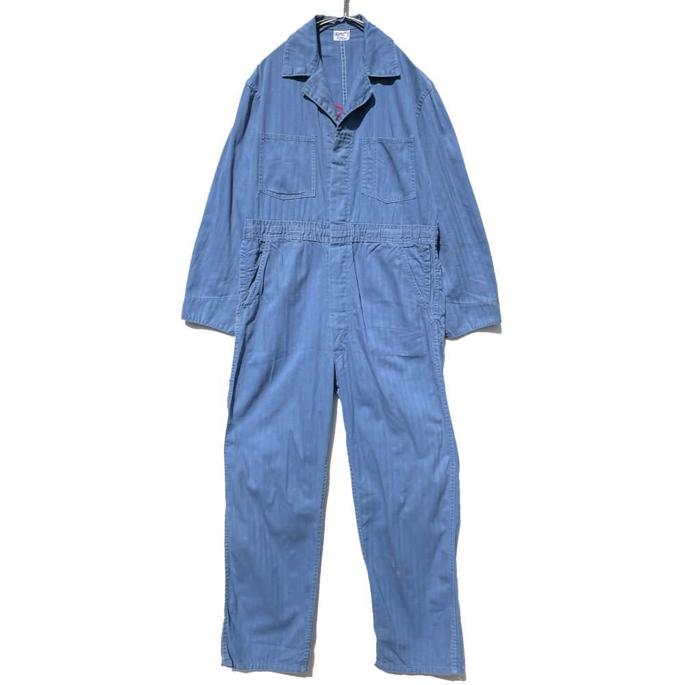 Calco - Union Made】ヴィンテージ HBT オールインワン ジャンプスーツ