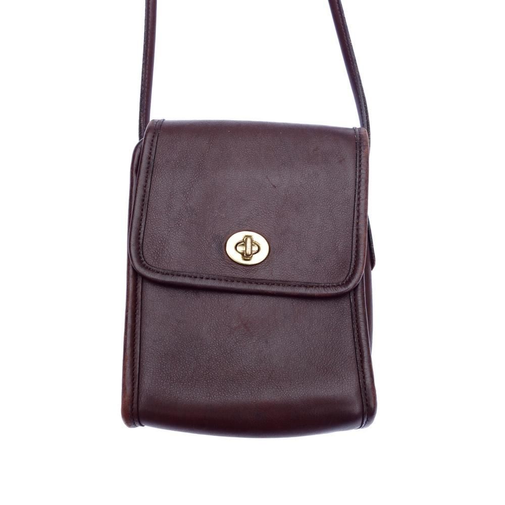 古着 【COACH】 オールド コーチ レザー ショルダー バッグ ポシェット