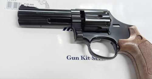 組立キット】マルシン S&W M586 4インチ WディープブラックABS プラグ