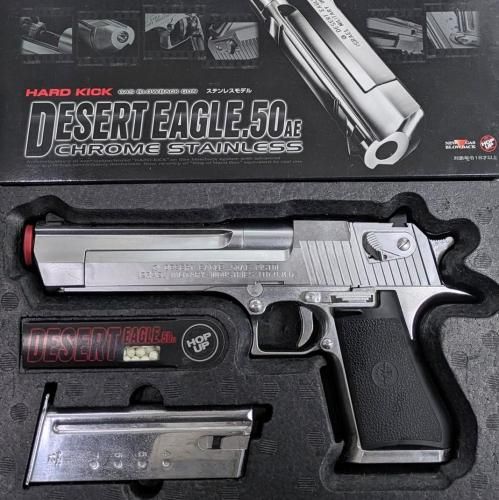 東京マルイ デザートイーグル.50AE クロームステンレス ガスブロー