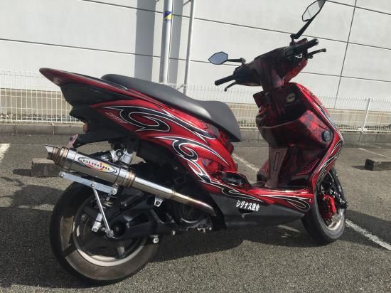 シグナスX 3型 リアスポイラー（型式EBJ-SE44J／E3B1E） - M-DESIGNの