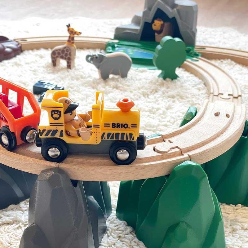 レールトイ | サファリアドベンチャーセット - 【公式】 木のおもちゃ