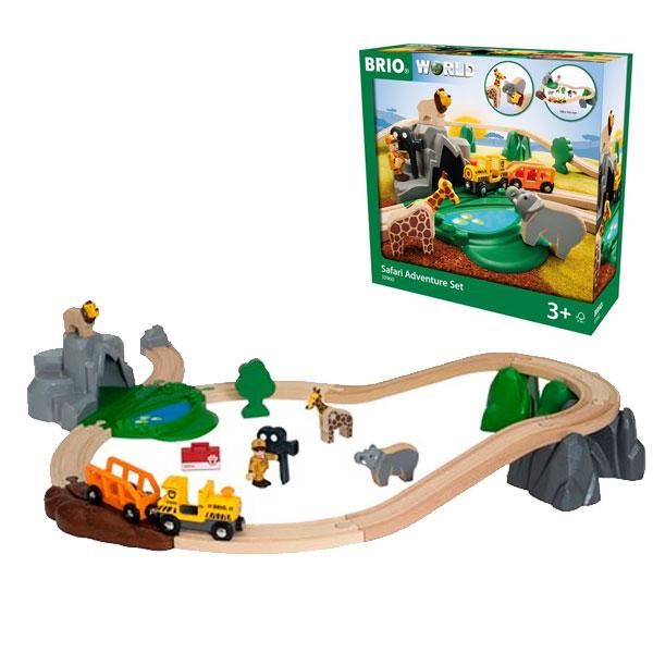 レールトイ | サファリアドベンチャーセット - 【公式】 木のおもちゃ