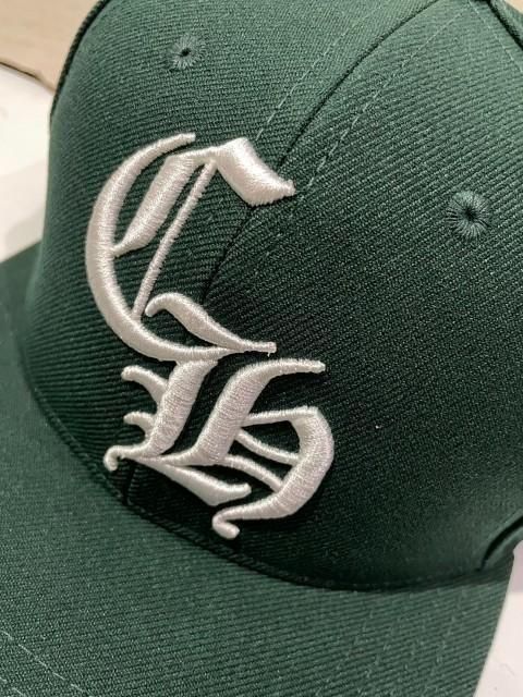 CHROME HEARTSクロムハーツCHベースボールキャップ dark green- 夜型