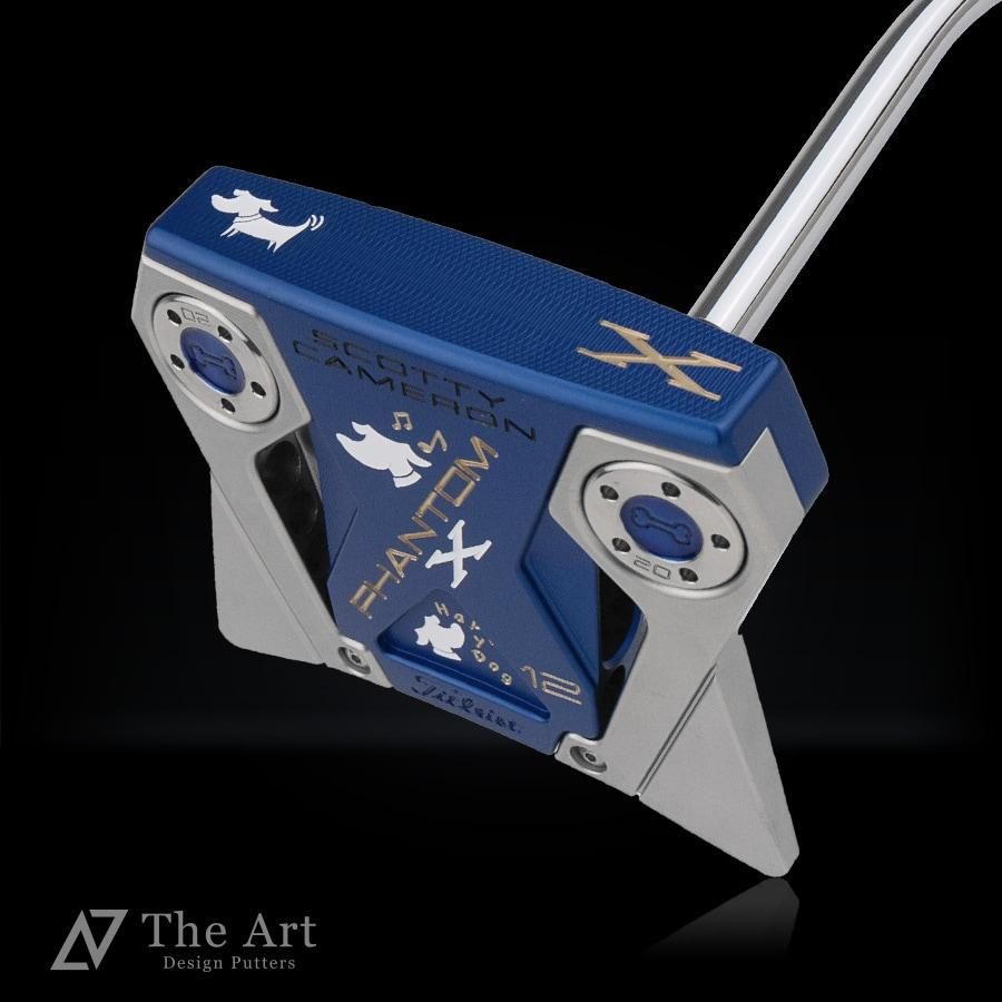 スコッティキャメロン カスタムパター ファントムX12 [Happy Dog] ver