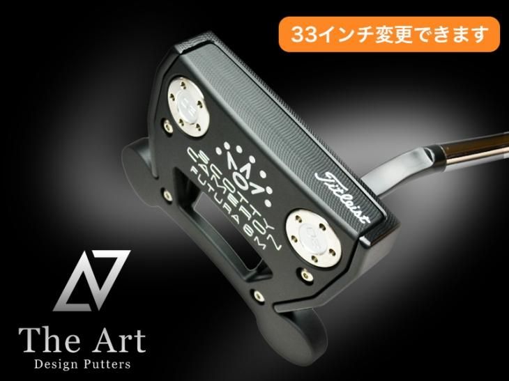 スコッティキャメロン カスタムパター FUTURA 6M The Art Black Finish