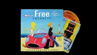 SHERBETS『FREE』限定スペシャルピクチャー盤 - Sexy Stones Records