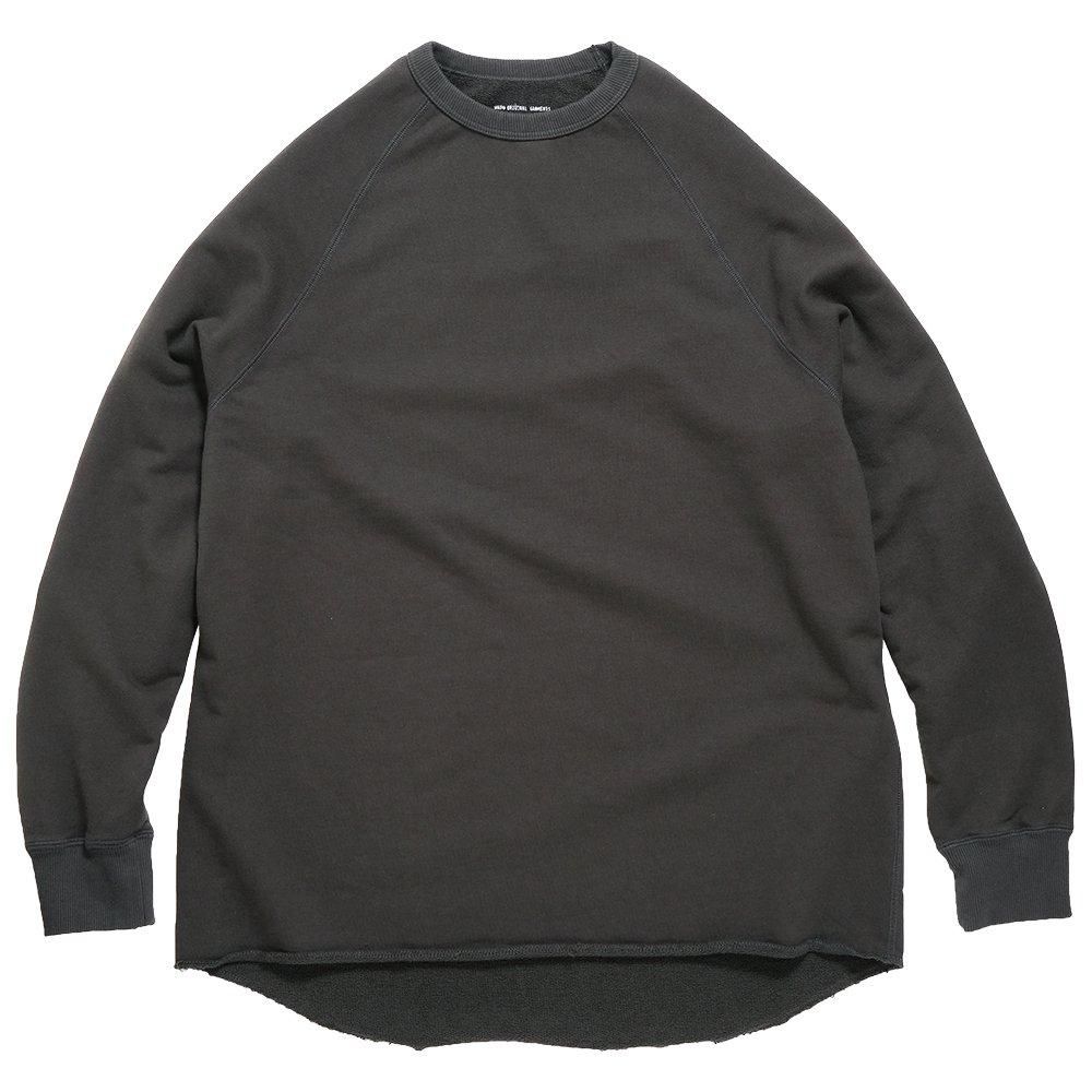 WAX ( ワックス ) スウェット CUT OFF SWEAT SHIRTS ( BLACK ) WX-0406