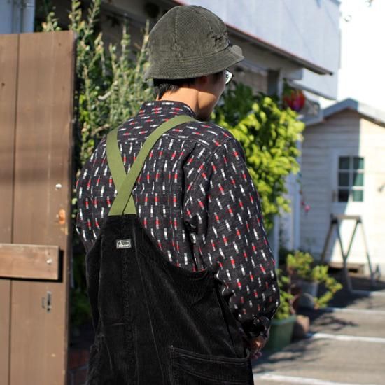 GOHEMP ゴーヘンプ｜9W CORDUROY TUBE VENDOR ALL PANTS (ブラック