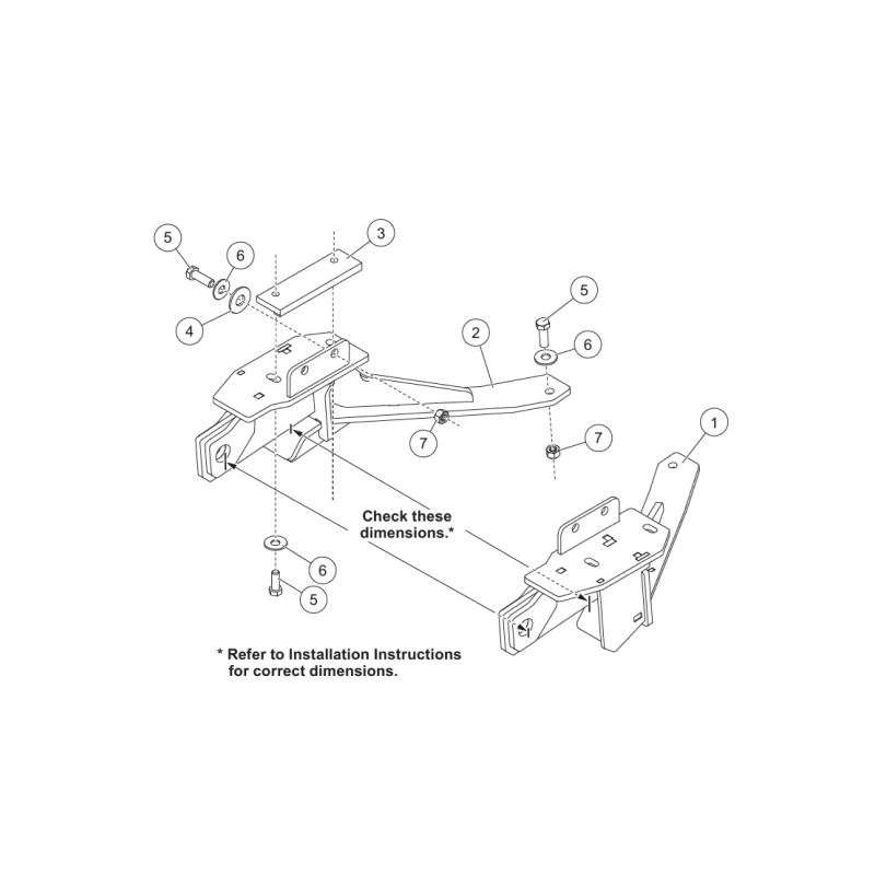 Fisher: MOUNT KIT MM GM K2500/3500/SUB @OEM Fisher