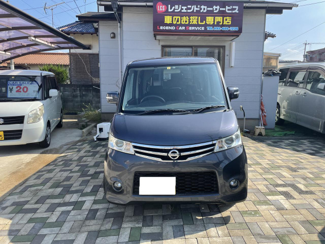 日産 ルークス ハイウェイスター オートスライドドア・ETC・ナビ の